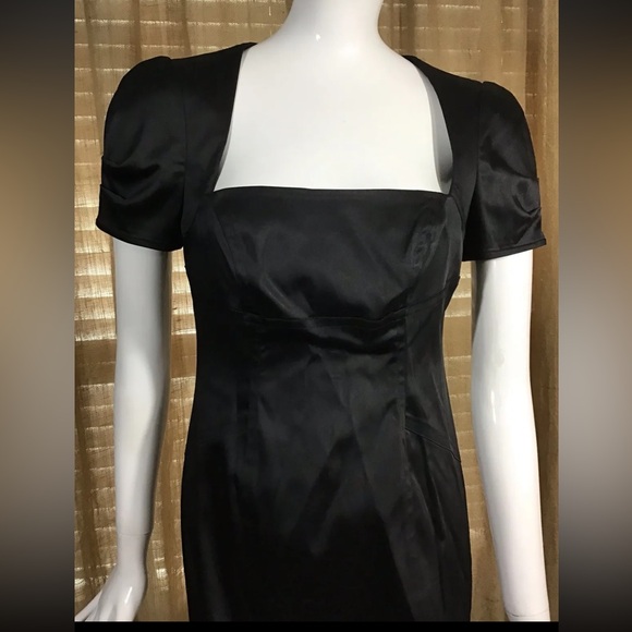 Nine West Black Midi Cocktail Dress - Picture 2 of 13